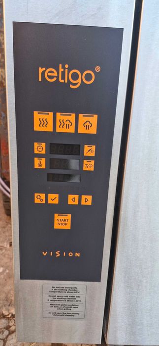 Cuptor gastronomic electric convectie abur coacere prajire Retigo