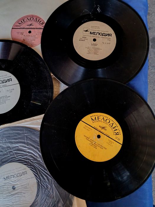 Пластинки советского времени