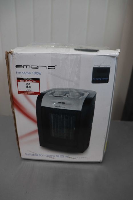 Emerio 1800W ECO керамичен вентилаторен нагревател,две нива на мощност