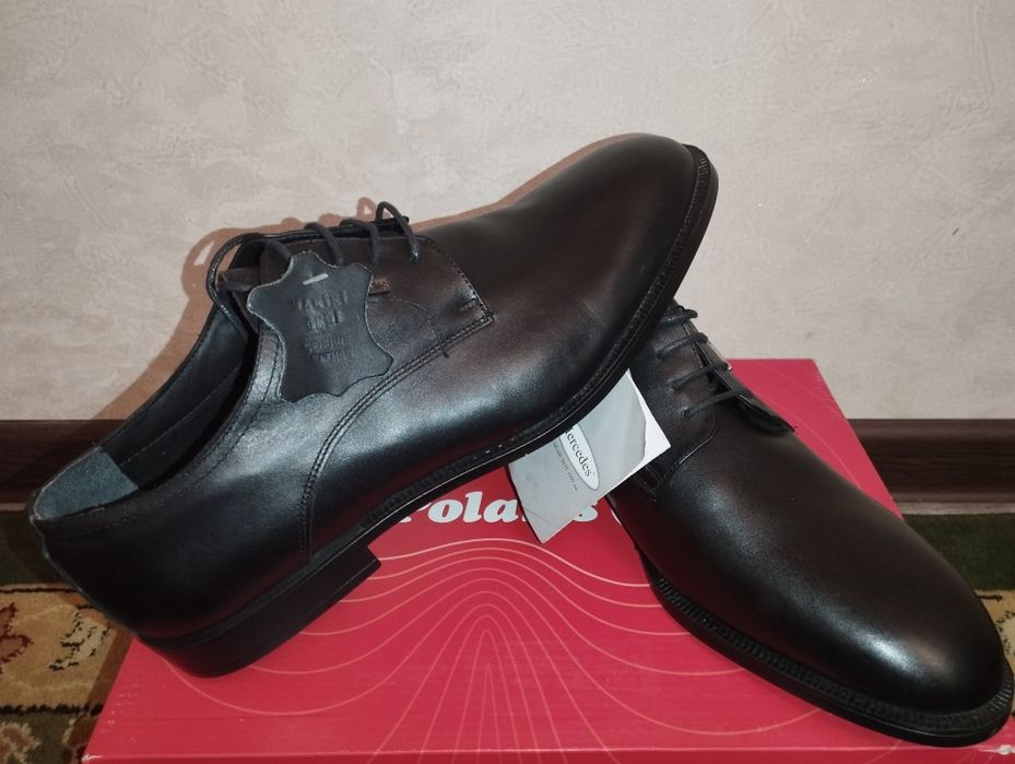 Мужские турецкие туфли.Натуральная кожа