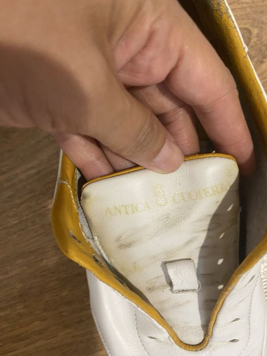 Кроссовки кожаные Antica Cuoieria
