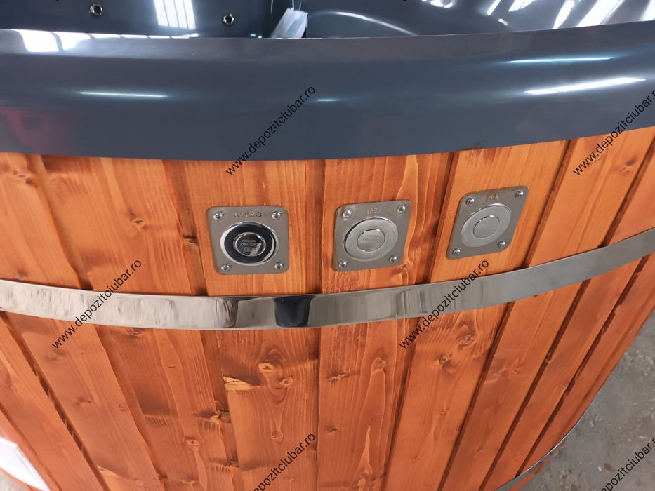 Ciubar din fibra de sticla  Wellness,hidromasaj,aeromasaj,led,