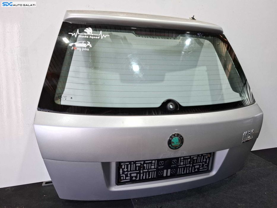 Haion Portbagaj Dezechipat cu Luneta Geam Sticla Skoda Fabia 1 Hatchback 2000 - 2007 [L4354]