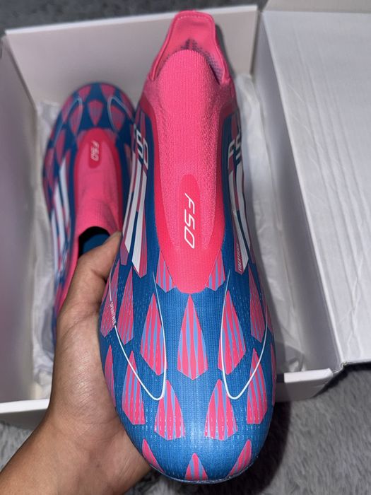 Adidas F50 Elite Laceless FG Bubble Gum