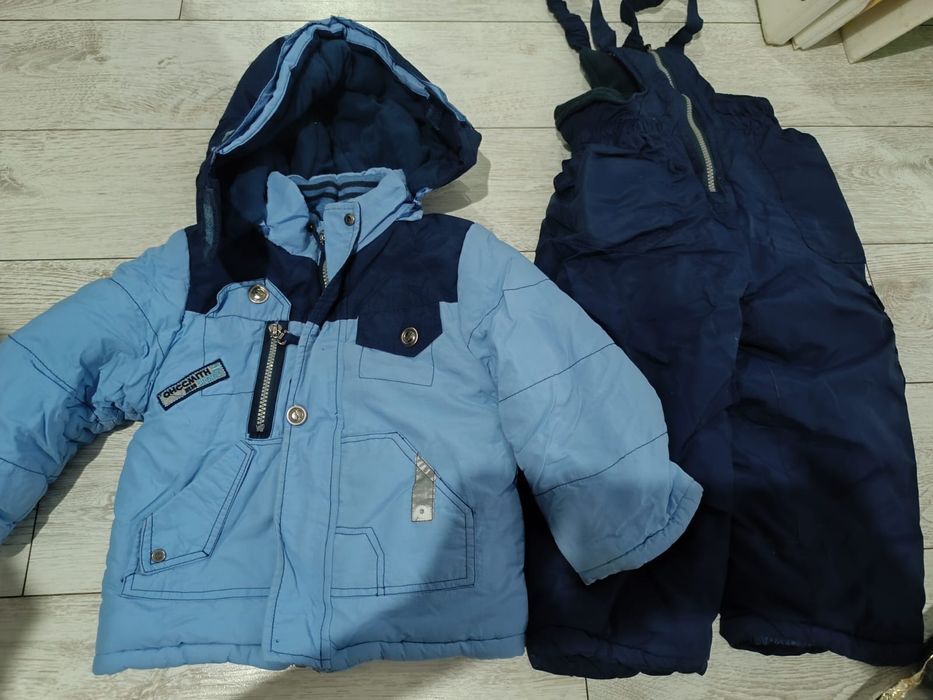 Зимние детские комбинезоны