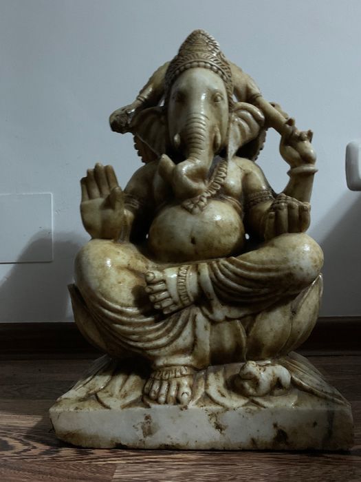 Statuie Ganesha din marmura sec.XVIII