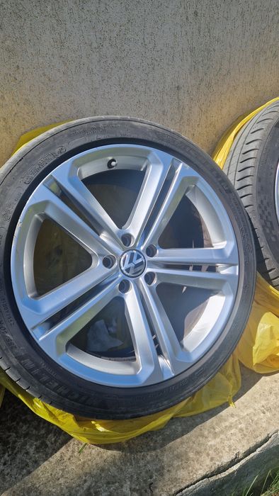Vănd jante tiguan R -line 19 + anvelope  255/40/19