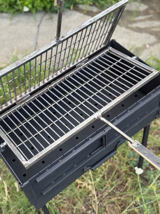 Мангал-чемодан, два в одном.