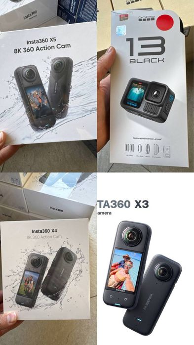 Insta X3,X4,X5 & Go pro hero 13