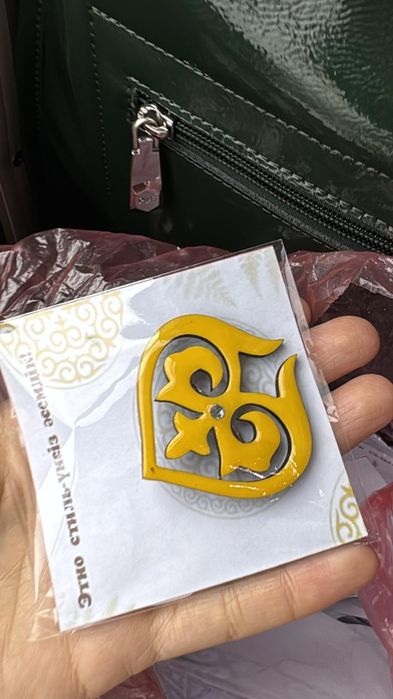 Этно брошка брошь