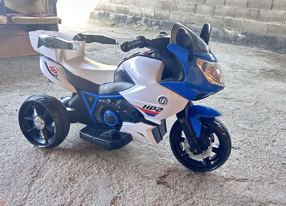 Детский рабочий мотоцикл