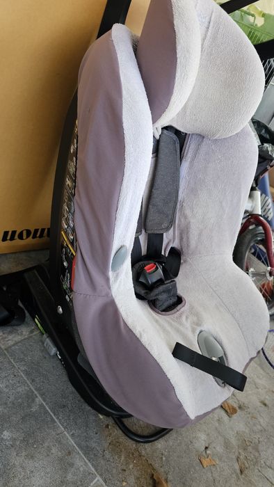 Scaun auto ISOFIX Maxi Cosi MiloFix Sparkling Grey, 0-18 kg, Gri