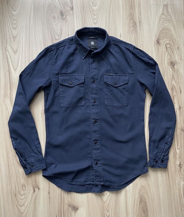 G-Star Raw Marine slim shırt/мъжка дънкова ризаS/M