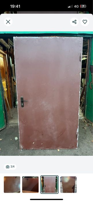Продам железную дверь