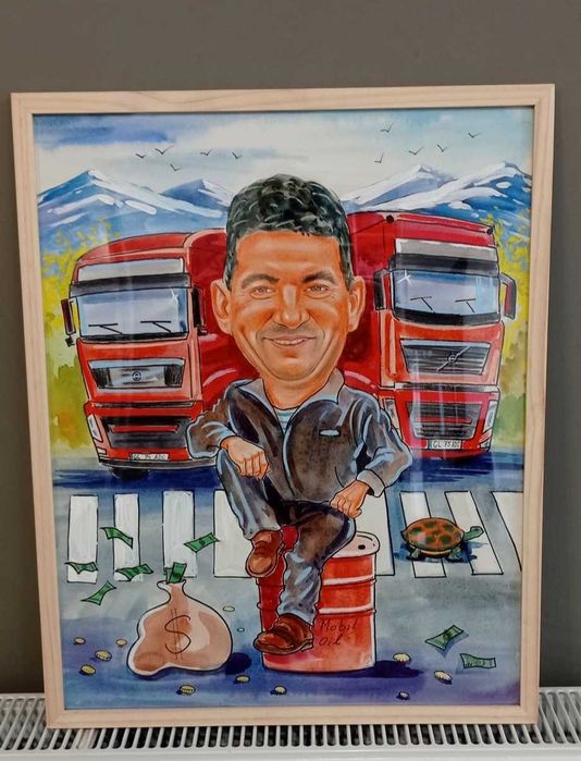 Caricaturi și portrete la comanda