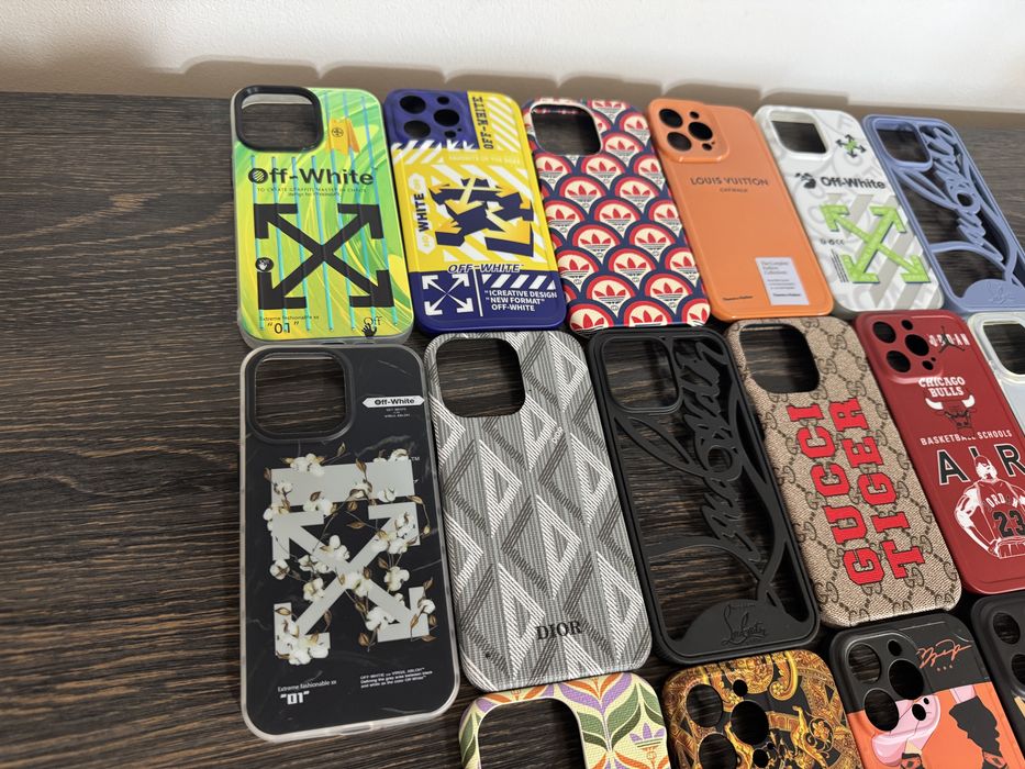 Husa Gucci, Moschino, Louboutin, OffWhite iPhone 14 Pro Max / 14 Pro