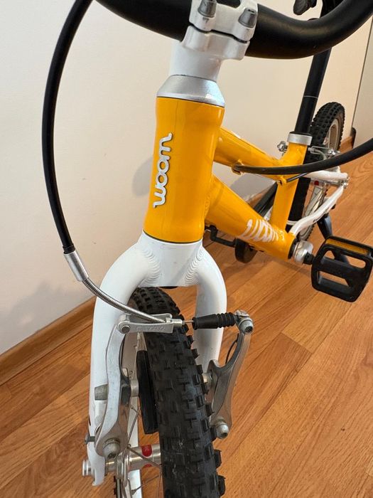 Bicicleta Woom 2 galbena
