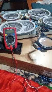 Ремонт индукционных плит электродуховок