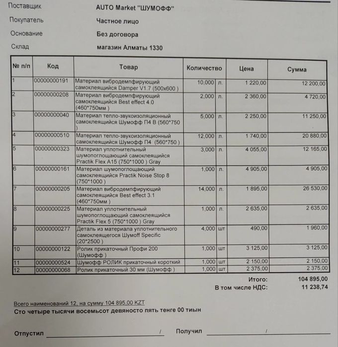 Шумоизоляция на Приору Универсал