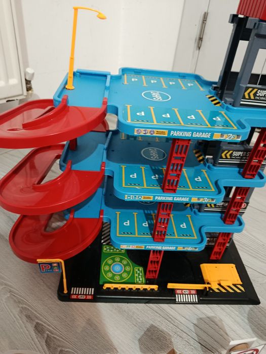 Parcare jucărie semne de circulație traseu pentru băieți