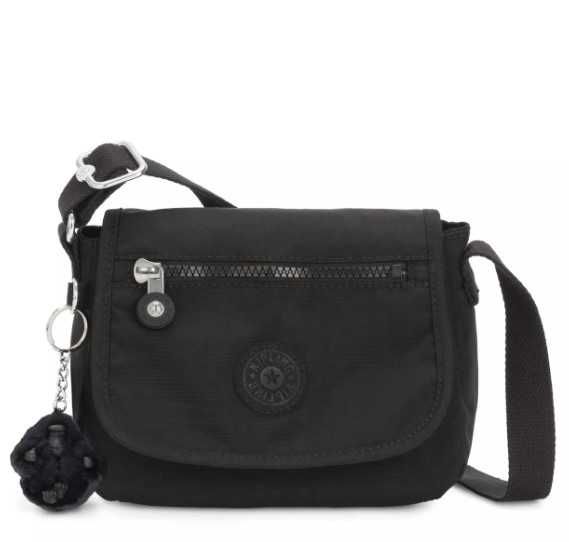 Сумка Kipling новая черная с брелком