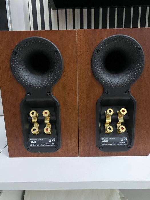 B&W CM1 Bookshelf Speakers