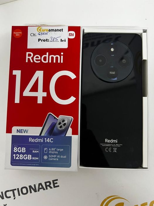 Telefon Xiaomi Redmi 14C, 8GB RAM, 128GB -I-