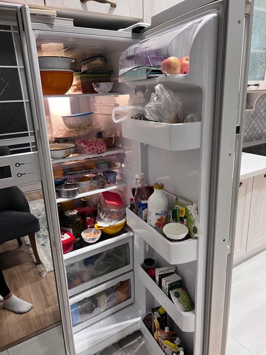 Рабочий холодильник Samsung Side By Side