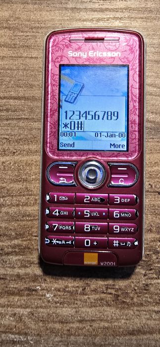 Telefon Colectie: Sony Ericsson W200i Pink