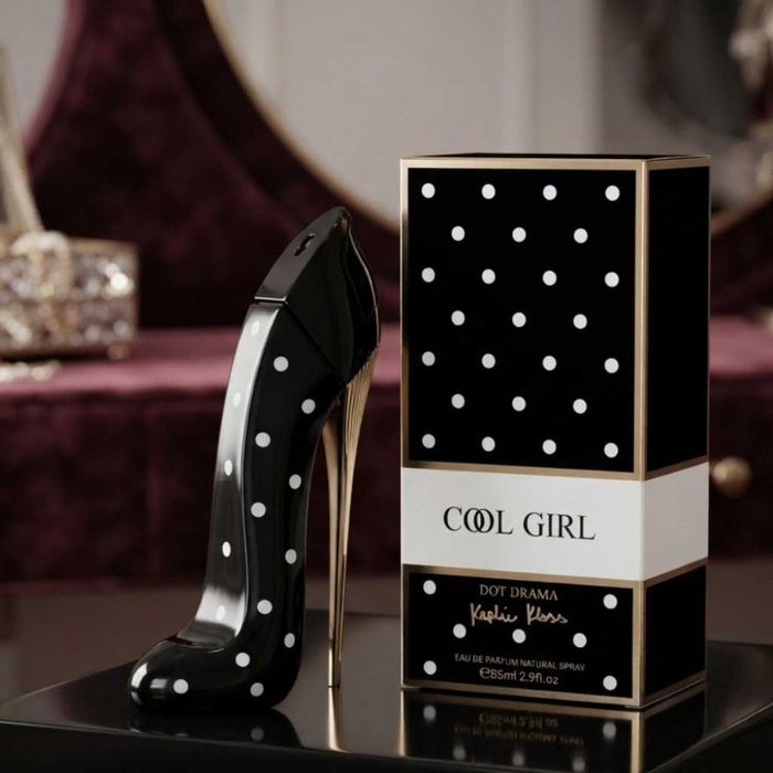 Cool Girl Dot Drama EDP 85 мл – Луксозен дамски парфюм с бадем, жасмин, ванилия и какао