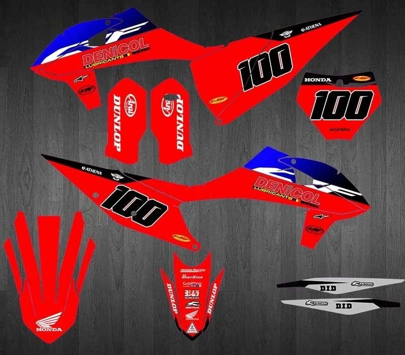 Графика/наклейки на эндуро мотоциклы