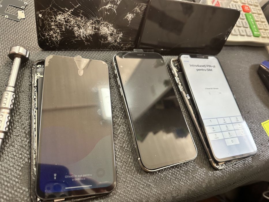 Display pentru iphone X Xs Xr 11 12 13 14 15 pro max plus