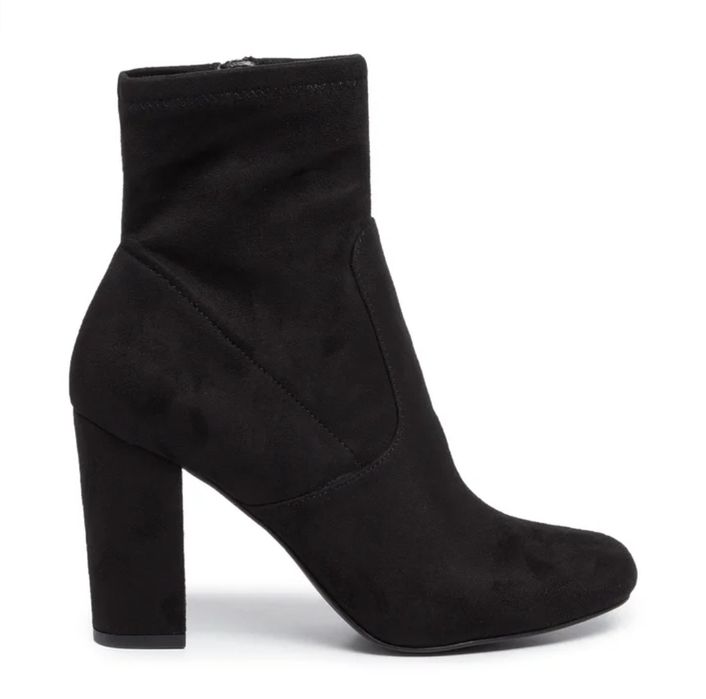 Botine negre strech ( gen sosete)  new yorker