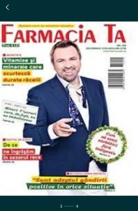 Colectia revistei "Farmacia Ta" din anii 2008-2017,5 lei/revista