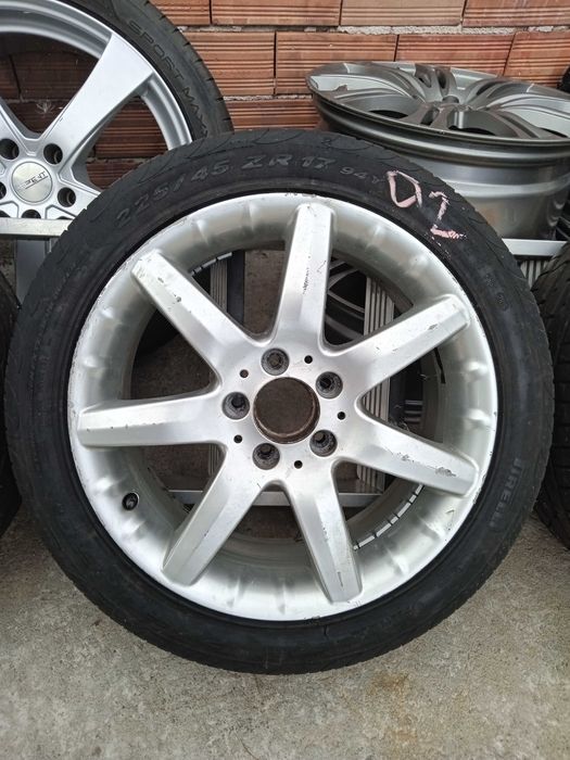 Лети джанти 17" 5х112 за  Mercedes Гуми 225/45/17 ,225/40/17