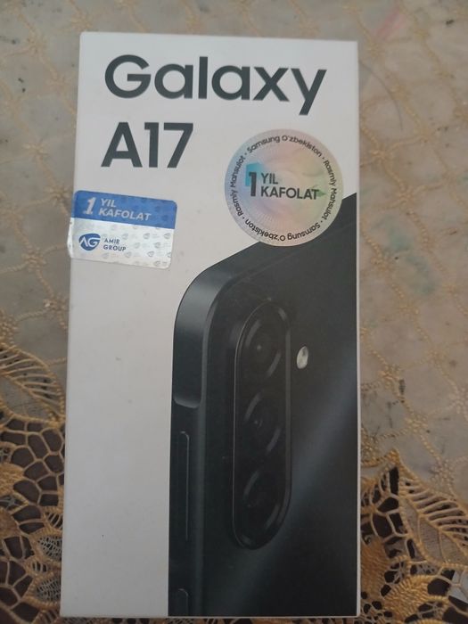 Samsung A17 6/128gb 6oy ofitsalniy garantiya