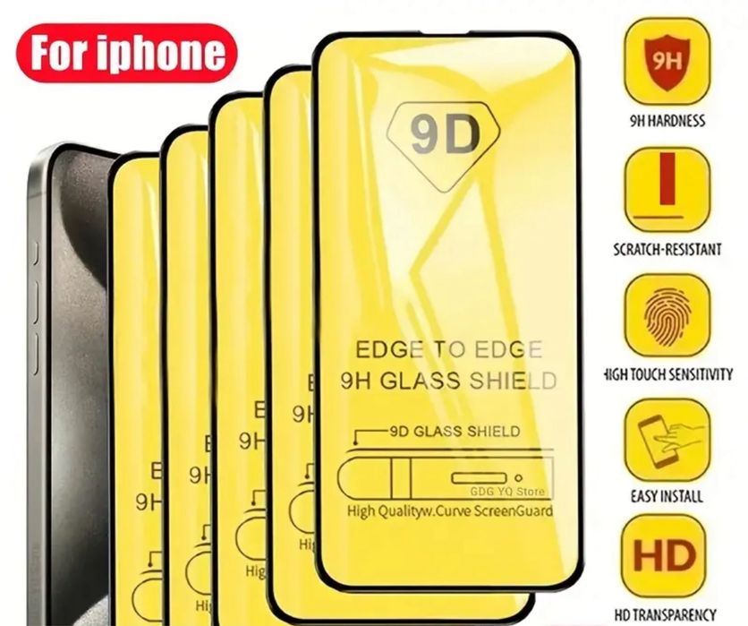 Husa iPhone 16pro - Folie Sticla 9D