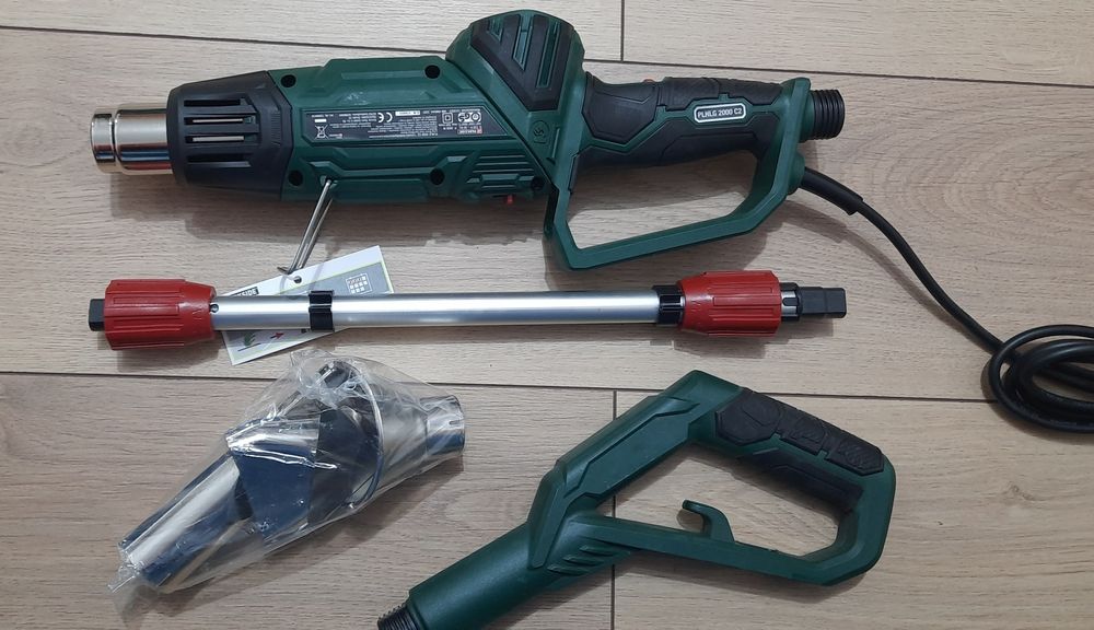 Suflanta cu aer cald,coadă lungă/distrugator de buruieni Parkside,Nou!