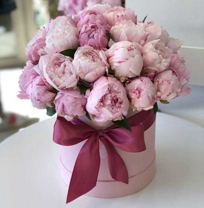 Букеты, Цветы в коробке, Микс букеты