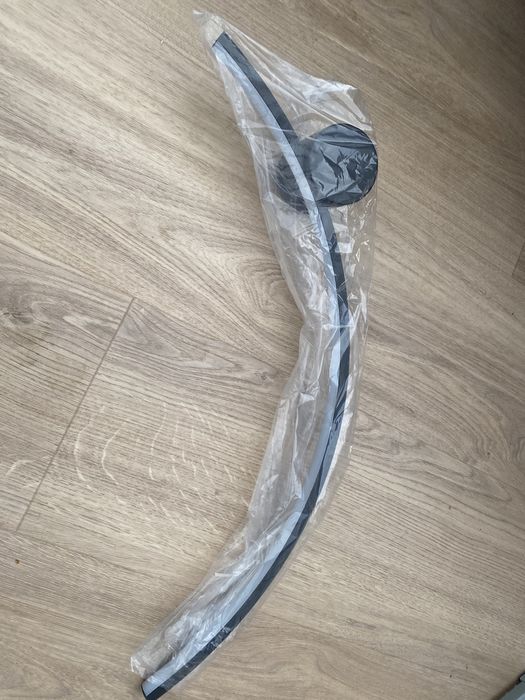 Aplica LED 3 functii curbata 60CM neagra 20W