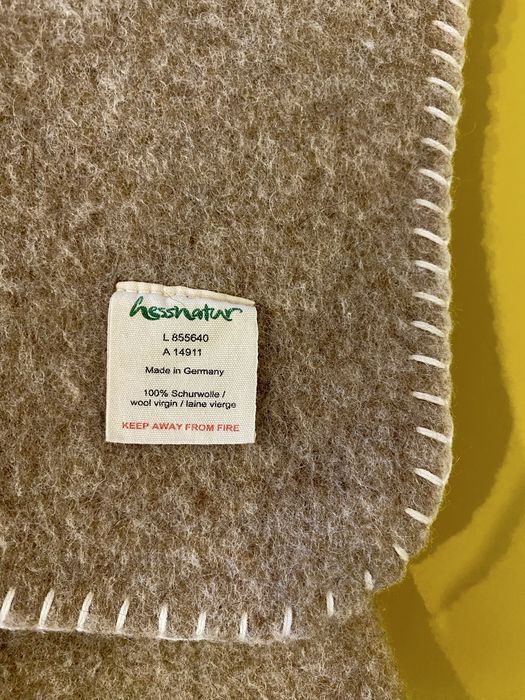 Бебешко одеало Hessnatur 100% вълна