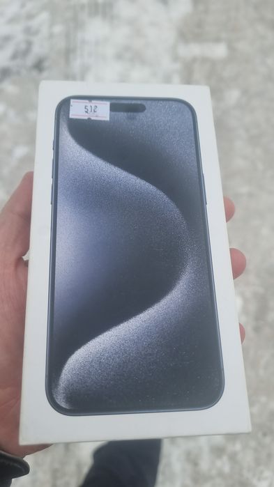 Iphone 15 pro max 512
