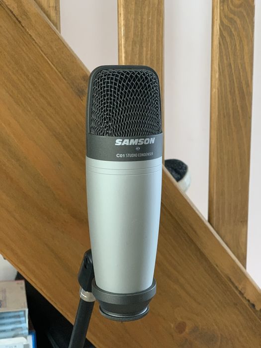 Microfon studio podcast + stativ