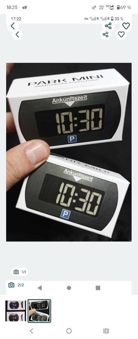 Disc de parcare electronic Needit Park Lite One I Disc de parcare auto