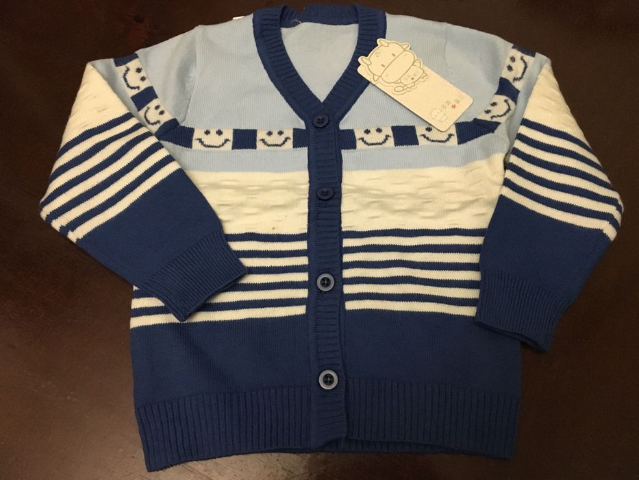 Новая Кофта на пуговичках для мальчика