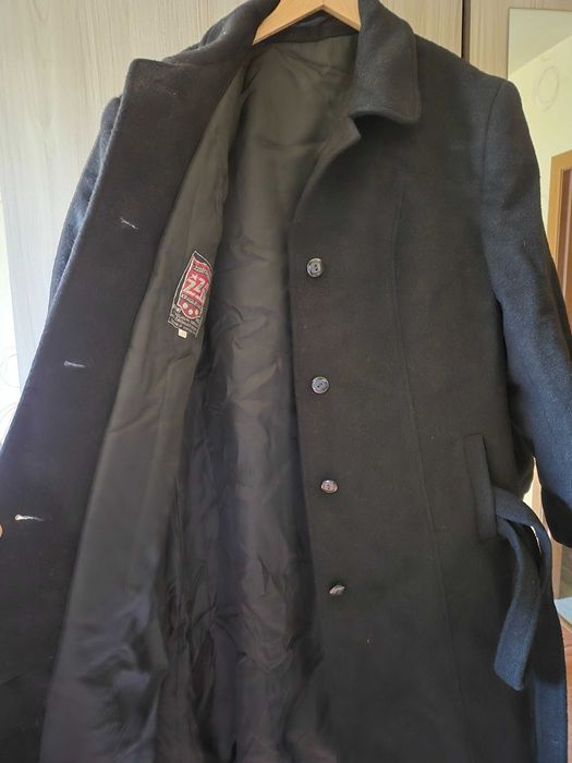 Черен дамски балтон