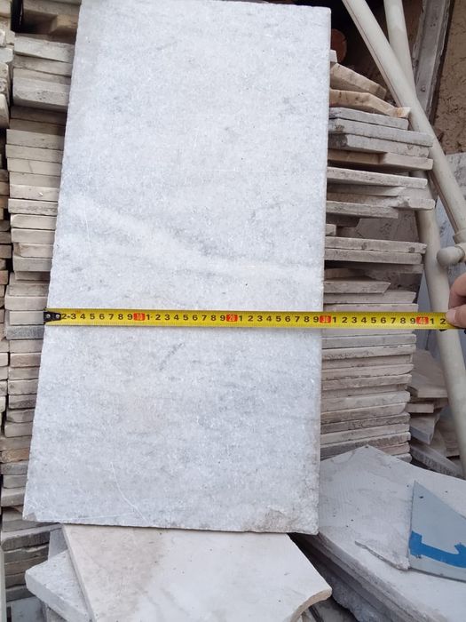 Мраморные плитки б/у