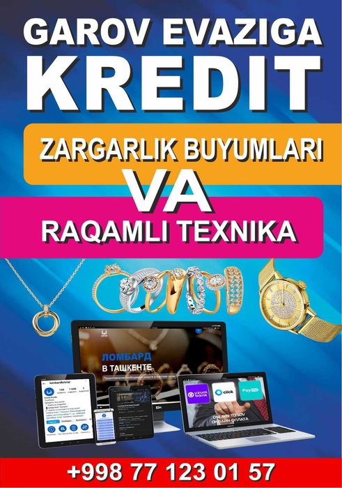 20 million so’mgacha kredit olishingiz mumkin