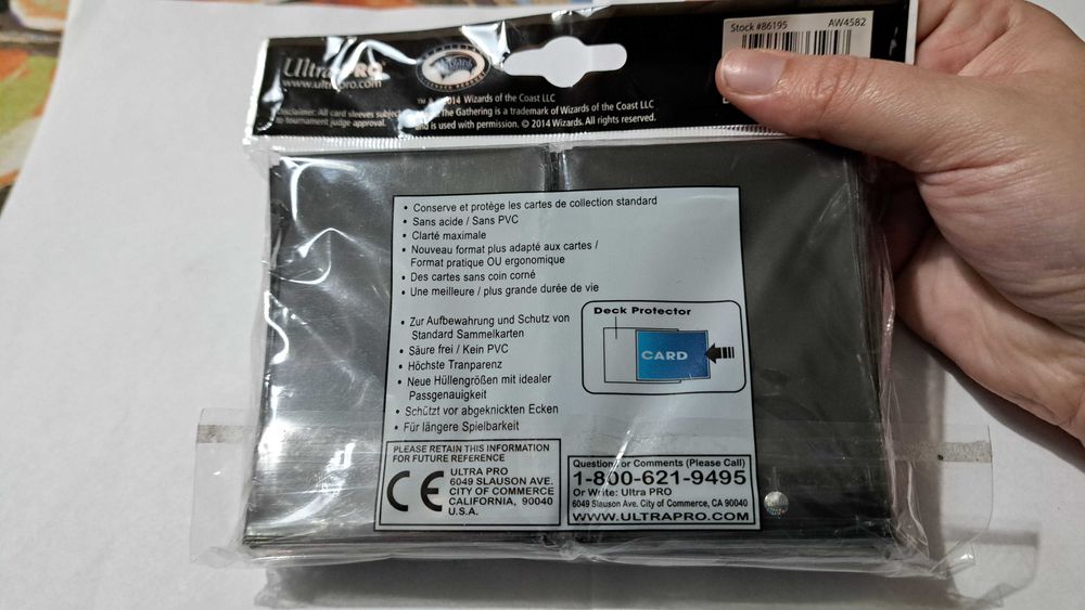 Комплект протектори за Magic the gathering Commander deck крал Гоблин