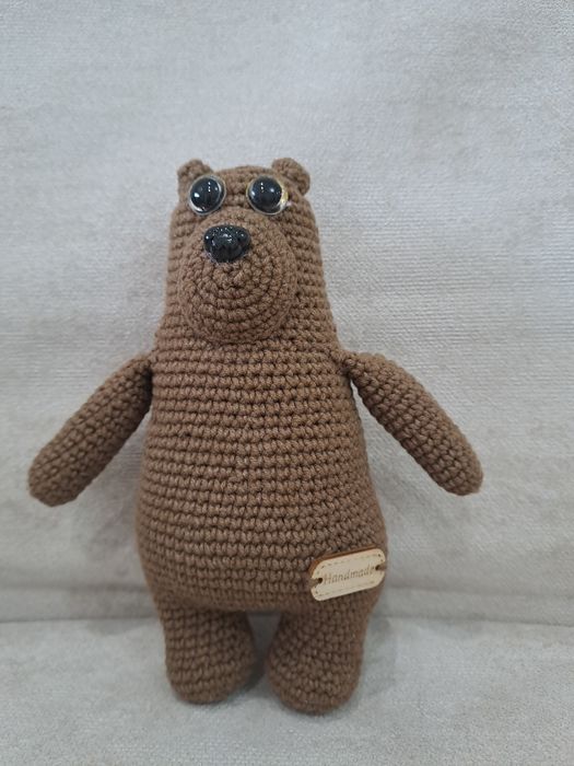 Вязаная игрушка Заяц .